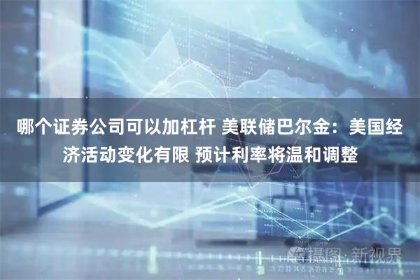 哪个证券公司可以加杠杆 美联储巴尔金：美国经济活动变化有限 预计利率将温和调整